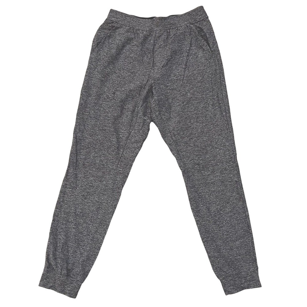Lululemon ABC Jogger Men Medium Heathered Grey Excellent Warpstreme Tapered Pant